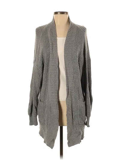 Pre-owned Aerie Cardigan Sweater In Gray