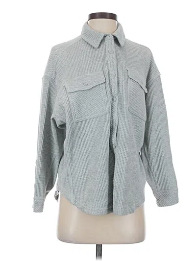 Pre-owned Aerie Cardigan Sweater In Gray