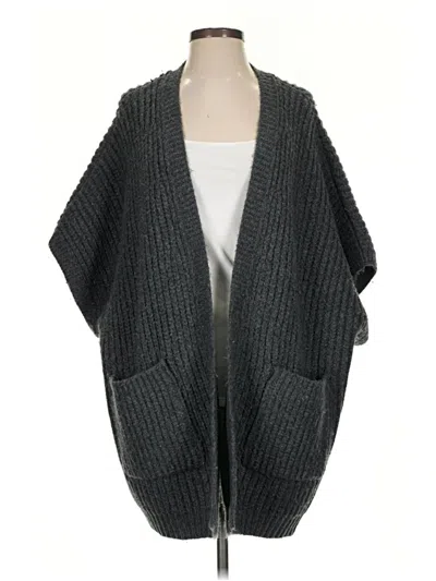 Pre-owned Aerie Cardigan Sweater In Gray