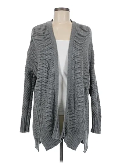 Pre-owned Aerie Cardigan Sweater In Gray