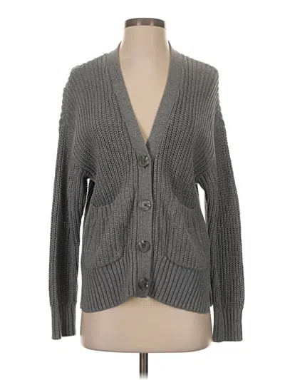 Pre-owned Aerie Cardigan Sweater In Gray