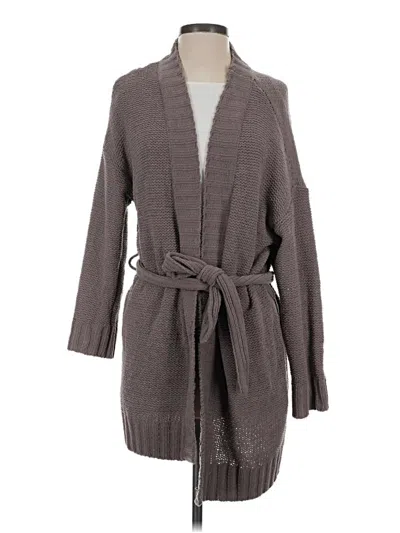 Pre-owned Aerie Cardigan Sweater In Gray