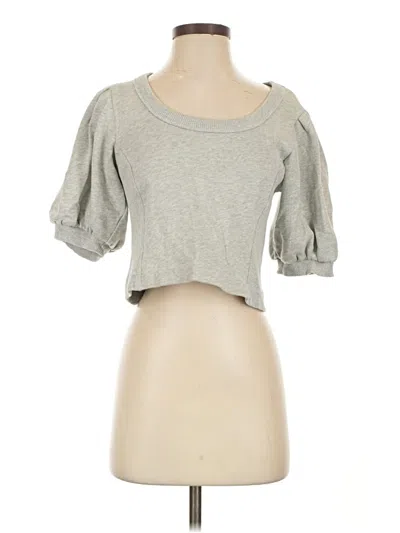 Pre-owned Aerie Cardigan Sweater In Gray