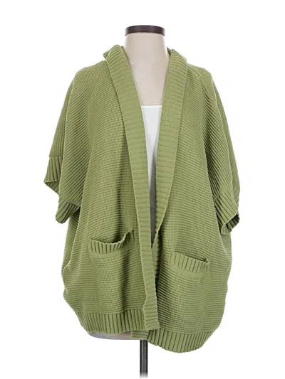 Pre-owned Aerie Cardigan Sweater In Green