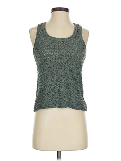 Pre-owned Aerie Cardigan Sweater In Green