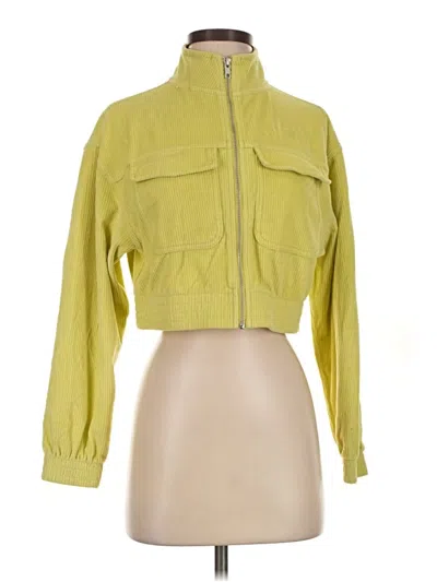Pre-owned Aerie Cardigan Sweater In Green