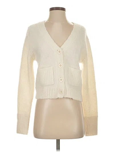 Pre-owned Aerie Cardigan Sweater In Ivory