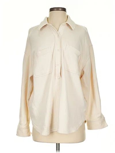Pre-owned Aerie Cardigan Sweater In Ivory