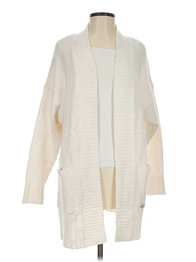 Pre-owned Aerie Cardigan Sweater In Ivory