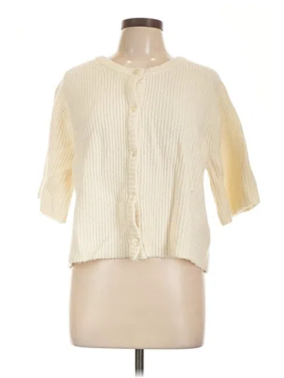 Pre-owned Aerie Cardigan Sweater In Ivory