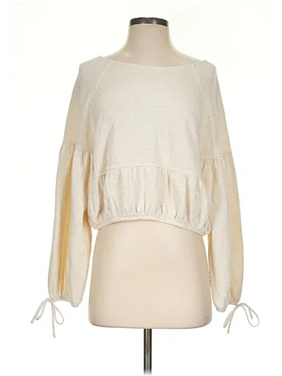 Pre-owned Aerie Cardigan Sweater In Ivory