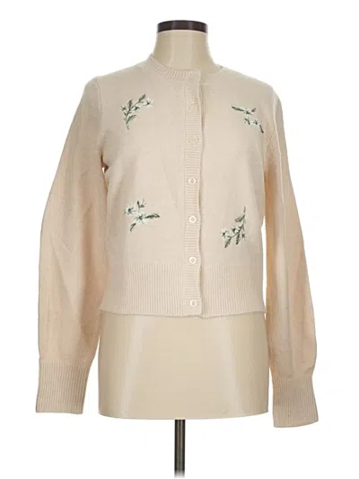 Pre-owned Aerie Cardigan Sweater In Ivory