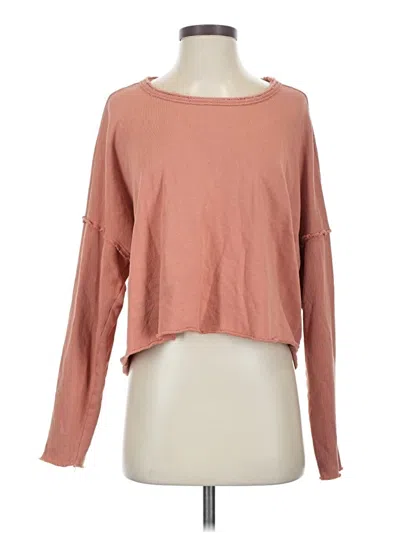 Pre-owned Aerie Cardigan Sweater In Pink