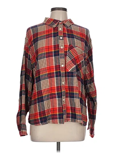 Pre-owned Aerie Cardigan Sweater In Red