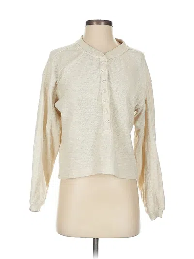 Pre-owned Aerie Cardigan Sweater In White