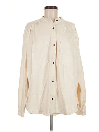 Pre-owned Aerie Cardigan Sweater In White