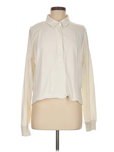 Pre-owned Aerie Cardigan Sweater In White