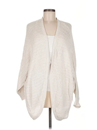 Pre-owned Aerie Cardigan Sweater In White