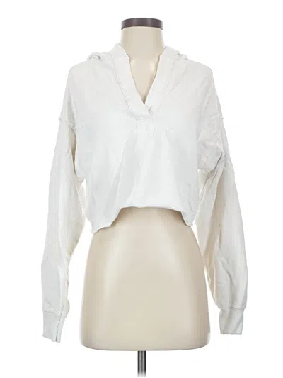 Pre-owned Aerie Cardigan Sweater In White