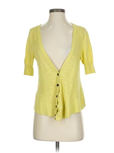 Pre-owned Aerie Cardigan Sweater In Yellow