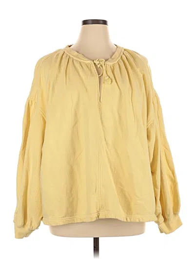Pre-owned Aerie Cardigan Sweater In Yellow