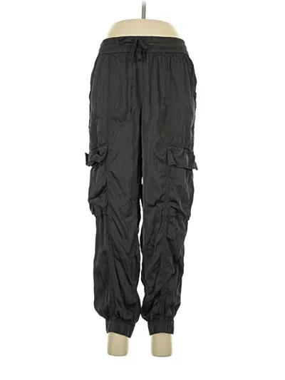 Pre-owned Aerie Cargo Pants In Black