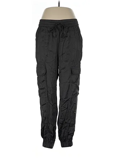 Pre-owned Aerie Cargo Pants In Black