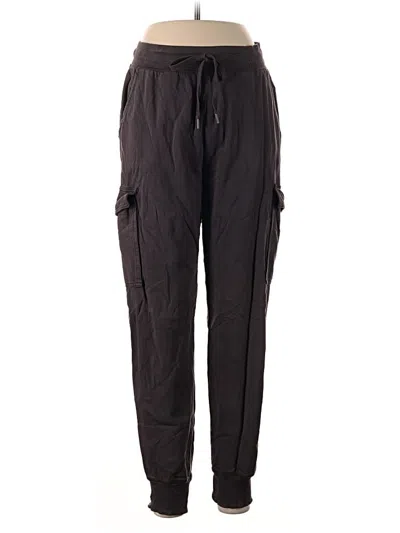 Pre-owned Aerie Cargo Pants In Black
