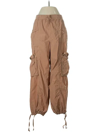 Pre-owned Aerie Cargo Pants In Brown