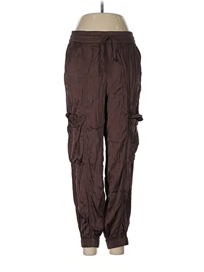 Pre-owned Aerie Cargo Pants In Brown