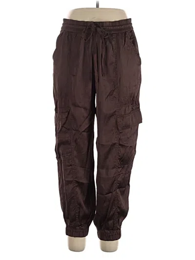 Pre-owned Aerie Cargo Pants In Brown