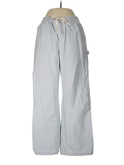 Pre-owned Aerie Cargo Pants In Gray