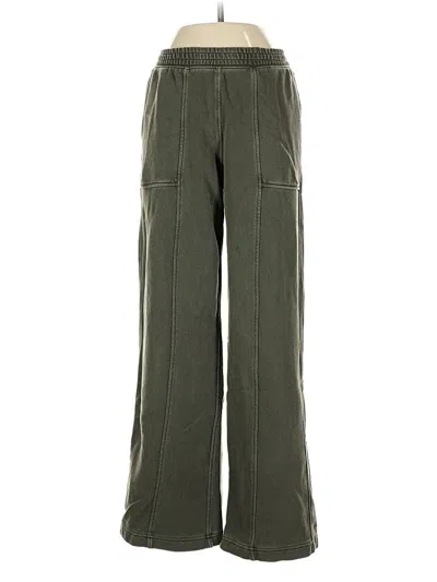 Pre-owned Aerie Cargo Pants In Green
