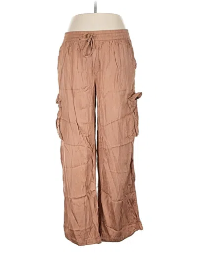 Pre-owned Aerie Cargo Pants In Tan