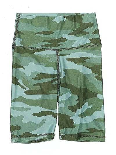 Pre-owned Aerie Cargo Shorts In Green