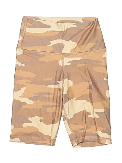 Pre-owned Aerie Cargo Shorts In Tan