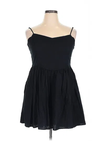 Pre-owned Aerie Casual Dress In Black