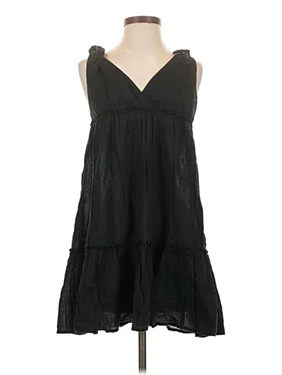 Pre-owned Aerie Casual Dress In Black