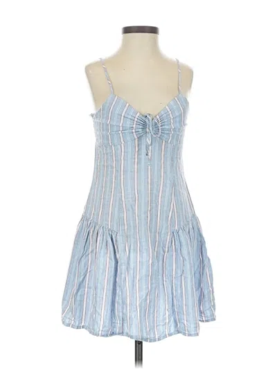 Pre-owned Aerie Casual Dress In Blue