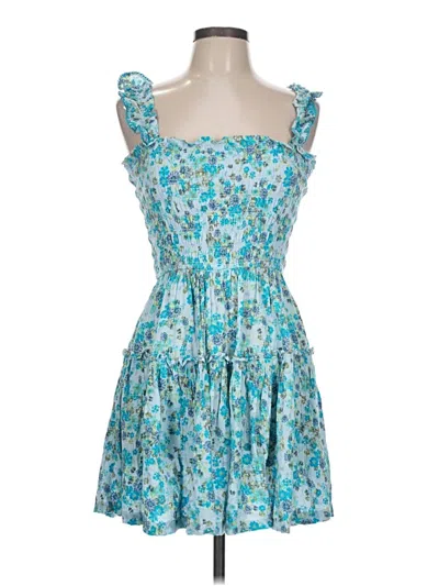 Pre-owned Aerie Casual Dress In Blue