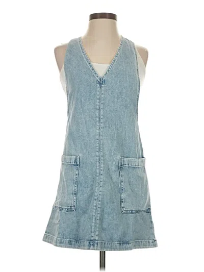 Pre-owned Aerie Casual Dress In Blue