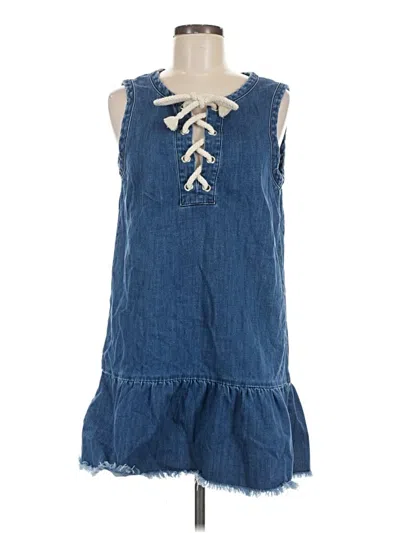 Pre-owned Aerie Casual Dress In Blue