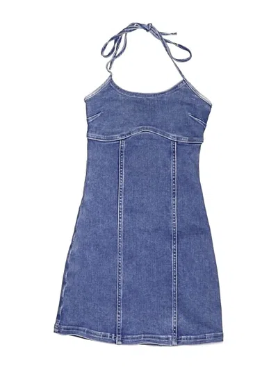 Pre-owned Aerie Casual Dress In Blue