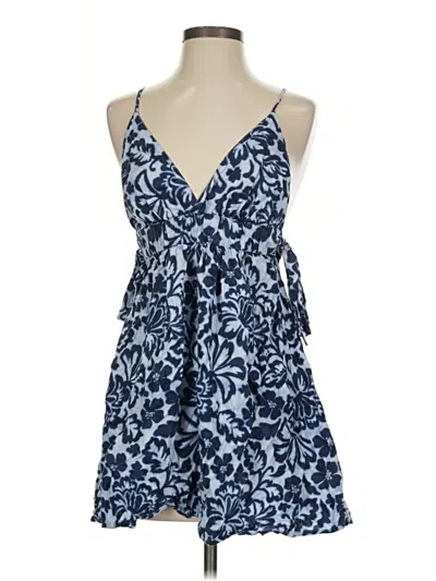 Pre-owned Aerie Casual Dress In Blue
