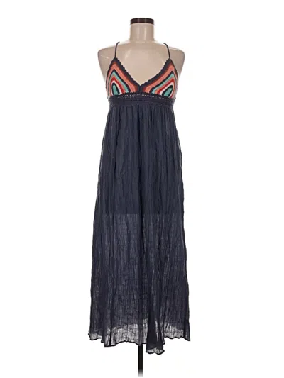 Pre-owned Aerie Casual Dress In Blue