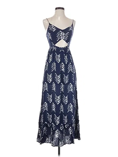 Pre-owned Aerie Casual Dress In Blue