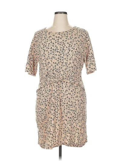 Pre-owned Aerie Casual Dress In Brown