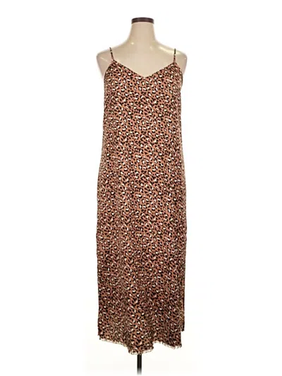 Pre-owned Aerie Casual Dress In Brown