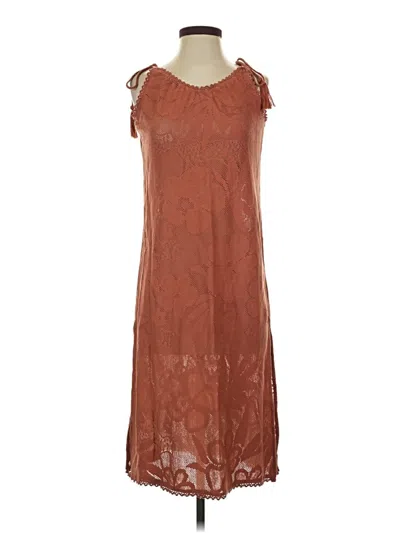Pre-owned Aerie Casual Dress In Brown