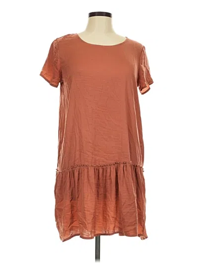 Pre-owned Aerie Casual Dress In Brown
